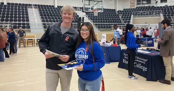 The juniors and seniors  attended the South Tippah College and Career Fair yesterday. I think the students really enjoyed themselves as they could talk to any of the colleges and businesses. There were 7 colleges and over 30 businesses present for this event.